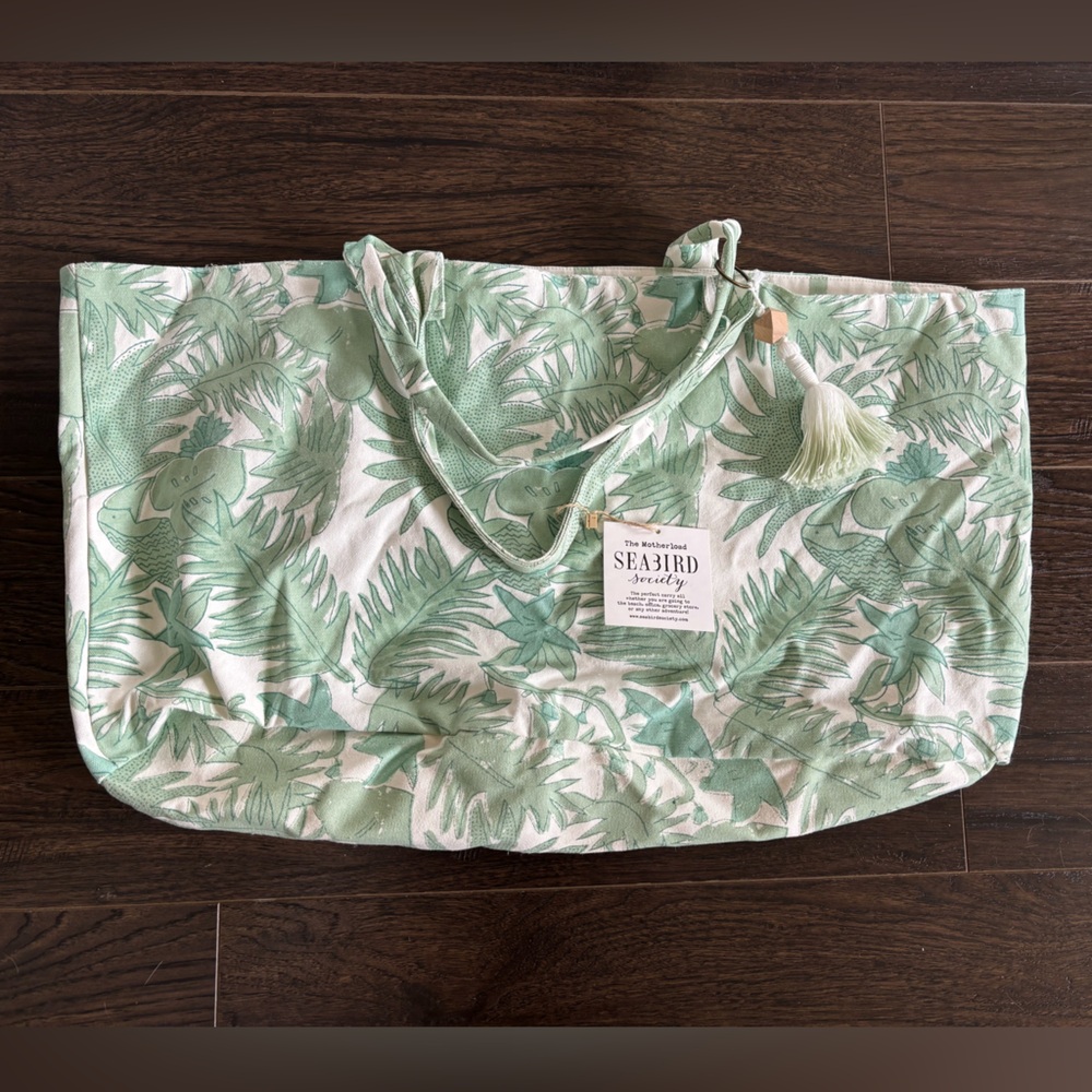 Seabird Society The MotherLoad Birds of Paradise Carry-All Beach Tote
